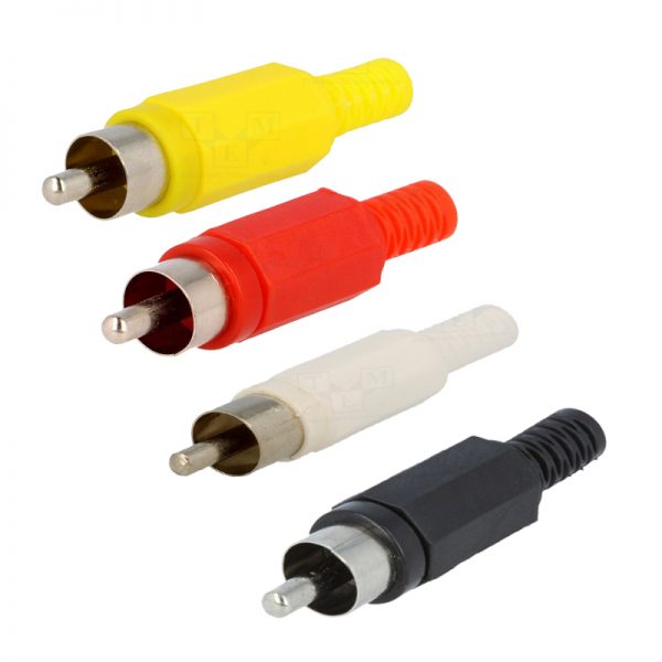 תקע RCA פלסטיק
