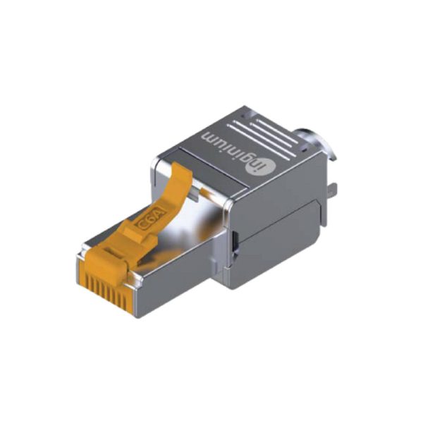 מחבר STP CAT6A זכר ללא לוחץ