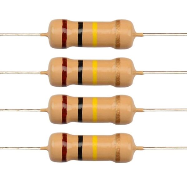נגד 10 יחידות באריזה Resistor 100Kohm 0.25 W