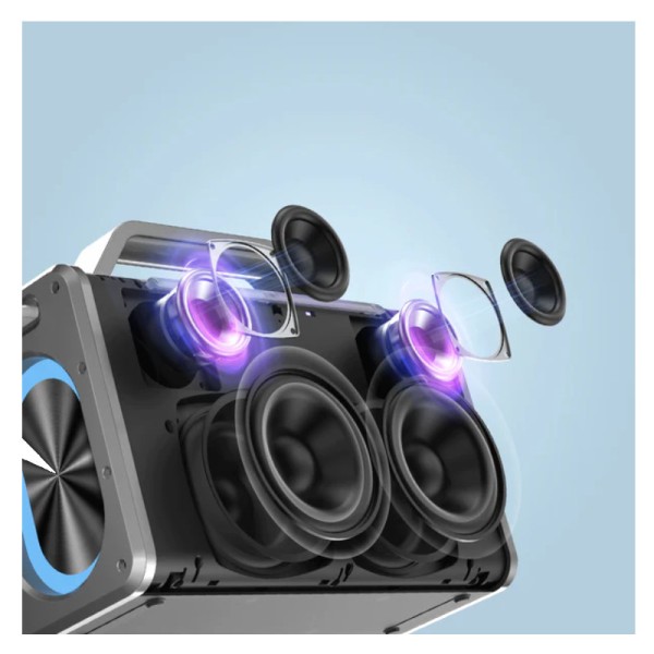 ⁦רמקול אלחוטי 200W עוצמתי עד 18 שעות נגינה לטעינה⁩ – תמונה ⁦2⁩
