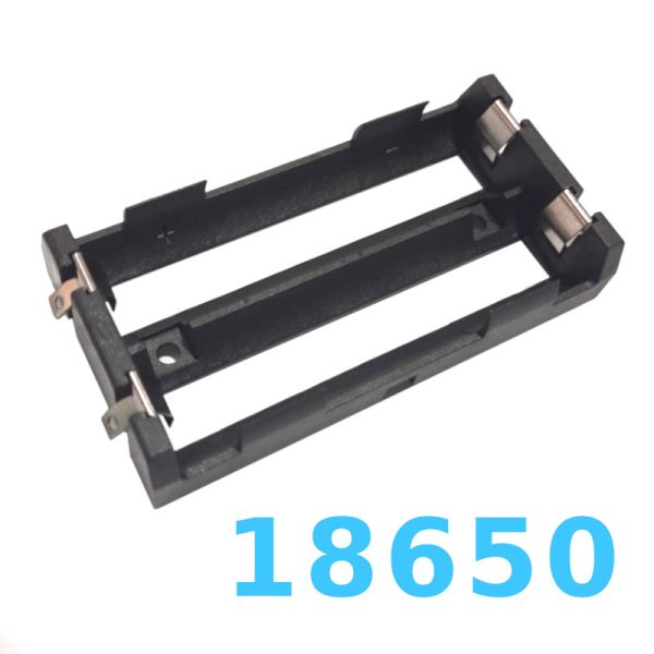 בית סוללות להלחמה על הלוח או כבל 18650 Keystone