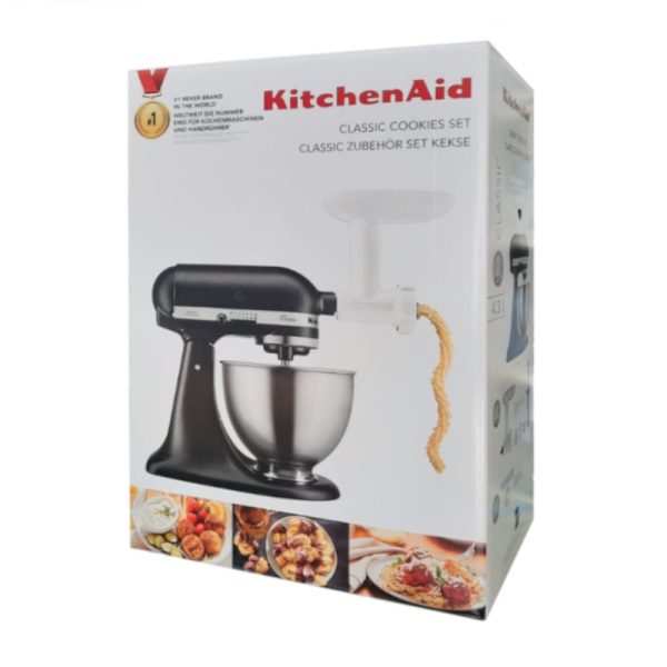 ⁦מיקסר מזון שחור KitcheAID 4.3L⁩ – תמונה ⁦2⁩