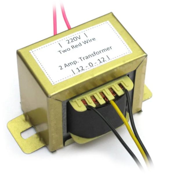שנאי AC ל AC 230VAC ל12VAC דו קוטבי 1000maX2