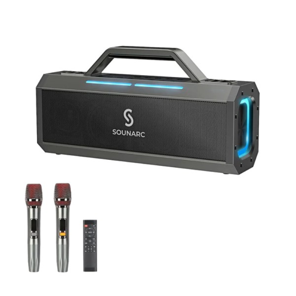 רמקול אלחוטי 150W עוצמתי עד 18 שעות נגינה לטעינה