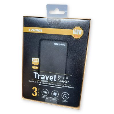ספק מתח נייד 100W PD3 USB C EZCOOL