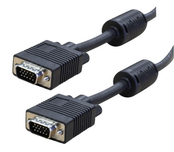 כבל וידאו VGA זכר ל-VGA זכר לחיבור בין מחשב למסך