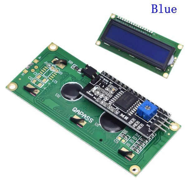 ⁦צג LCD 2X16 מסך ארדואינו ii2c⁩ – תמונה ⁦2⁩