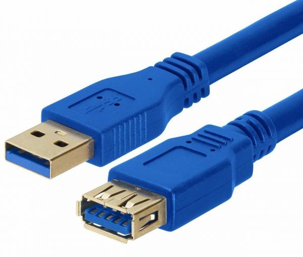 כבל מאריך USB3.0 זכר - נקבה