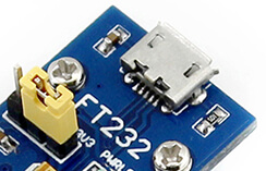 מודול מיקרו USB לארדואינו FT232
