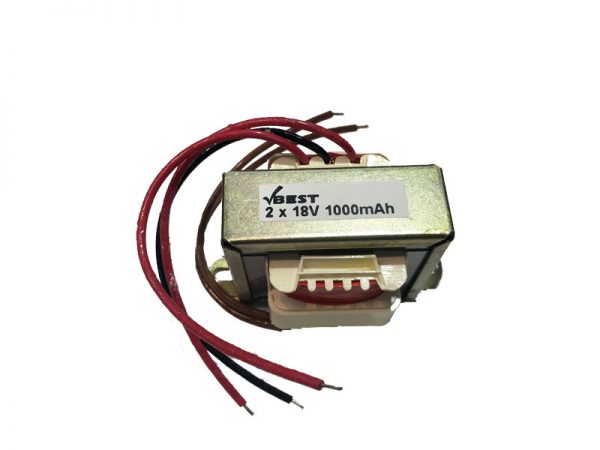 שנאי AC 2X18V 1A