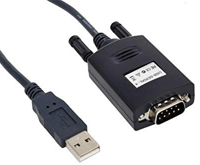כבל מתאם מחיבור USB לחיבור RS232