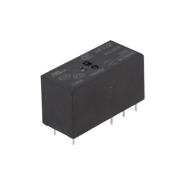 ממסר כפול 12V 8A