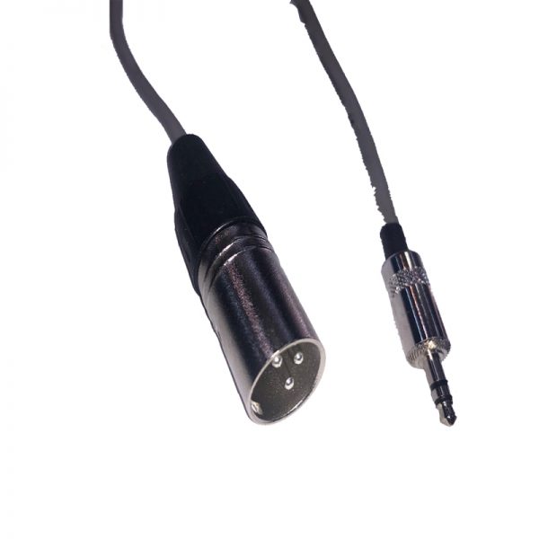 כבל XLR זכר לתקע 3.5 סטריאו