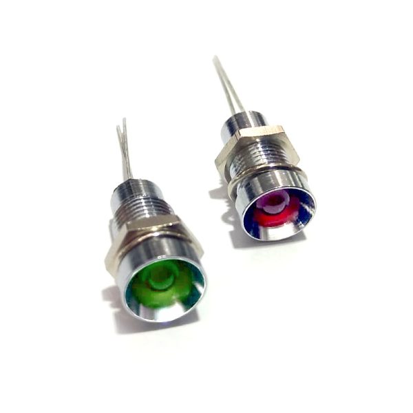לד פנל בקרה צבע אדום 8 מ"מ 3V