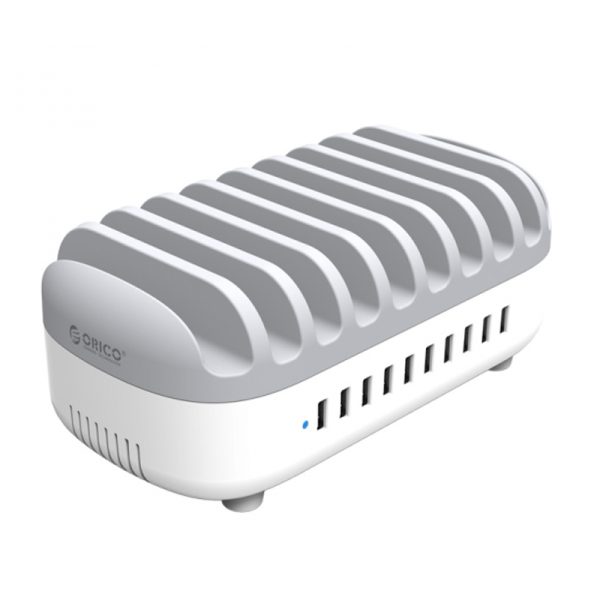 ⁦עמדת טעינה USB 10 Port 120W⁩ – תמונה ⁦2⁩