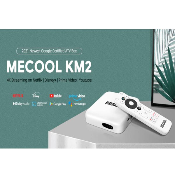⁦סטרימר MECOOL KM2 Android⁩ – תמונה ⁦2⁩