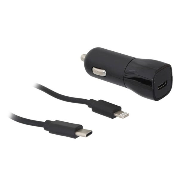 מטען רכב מהיר 30W כולל כבל USB-C iphone Gplus PD3301