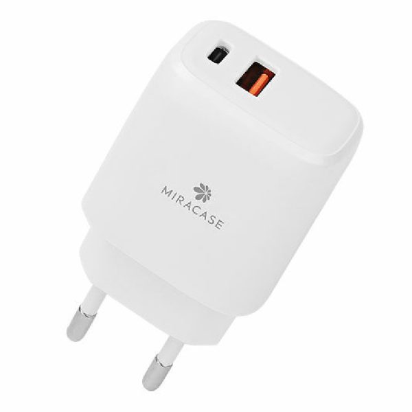 מטען קיר Miracase PD20W QC3.0 18W