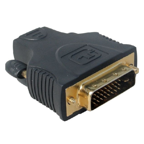 מעביר HDMI נקבה ל- DVI זכר