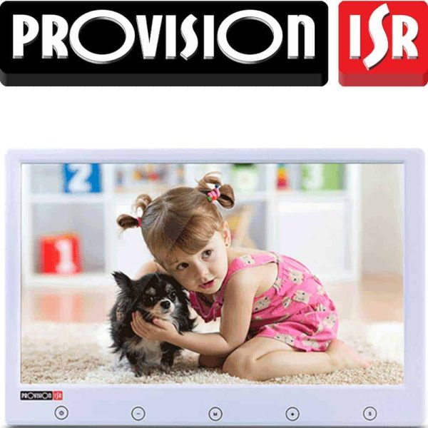 מסך למערכת מצלמות 10 אינץ' PROVISION pr-ips10p-w