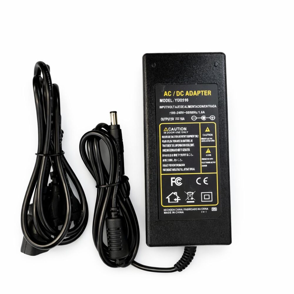 ספק כח ממותג DC 5V 10A פלוס פנימי