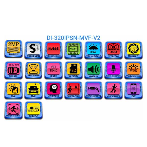 ⁦מצלמת הבטחה 2MP FHD IP⁩ – תמונה ⁦2⁩