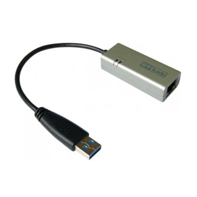מתאם רשת STLab USB 3.0 to Ethernet Gigabit U-980