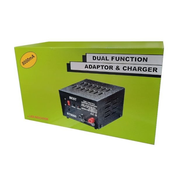 מטען מצברי עופרת 12V  24V 8AH
