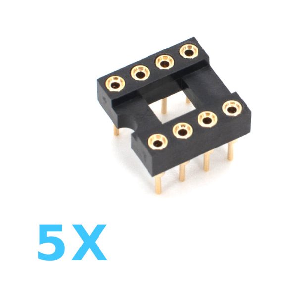 תושבת 8 רגליים בקר לוגי 2.54 סוקט