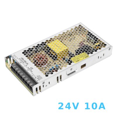 ספק כח ממותג 24VDC 10A פתוח רשת 240W