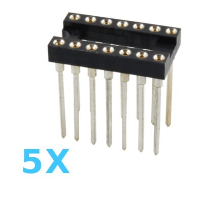 תושבת 14 רגליים בקר לוגי 2.54 סוקט