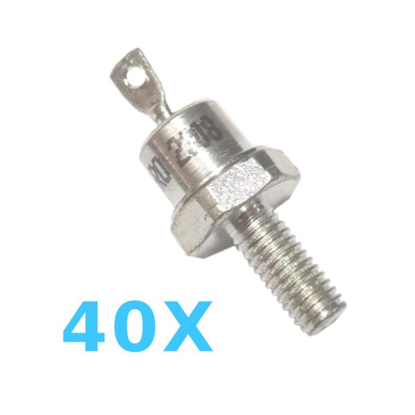 דיודה מתח גבוה 40 יחידות באריזה 25A 1.2KV