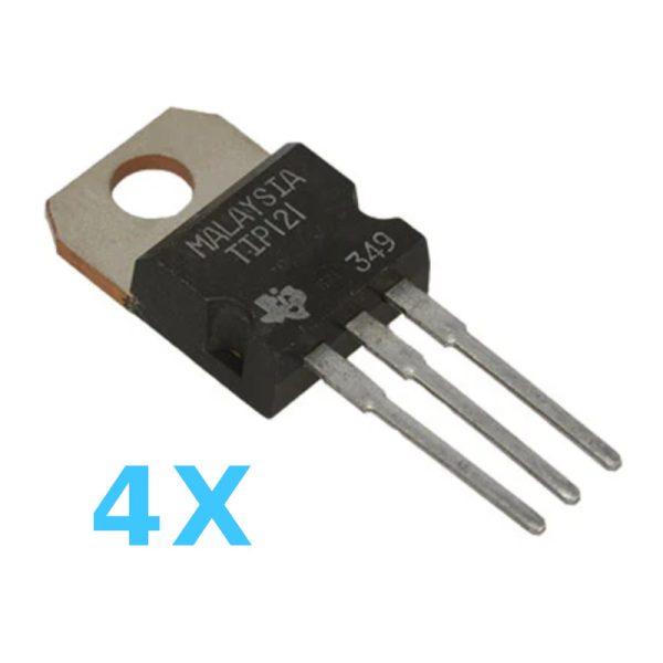 4 יחידות באריזה TIP 121