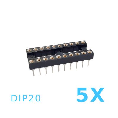 תושבת 20 רגליים בקר לוגי 2.54 סוקט