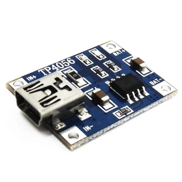 בקר מטען סוללה מיני TP4056 USB ארדואינו