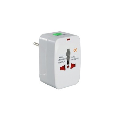 מתאם אוניברסלי חו"ל כולל USB מטען פנימי 50 יחידות באריזה