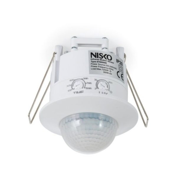 חיישן תנועה שקוע גבס תיקרה NISKO