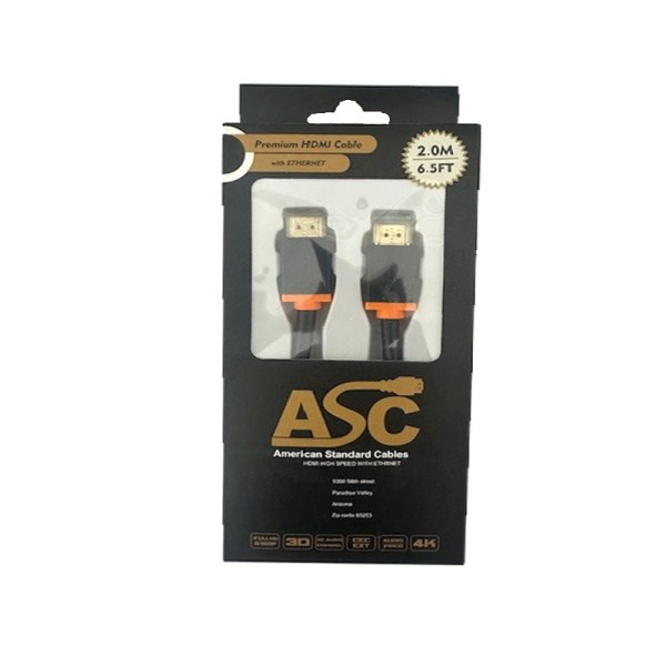 ⁦כבל HDMI איכותי באורך 2 מטר תומך UltraHD 4K⁩ – תמונה ⁦2⁩