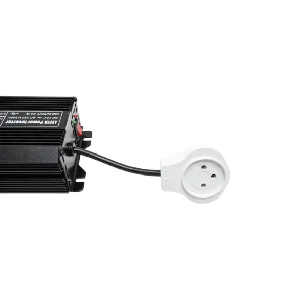⁦ממיר מתח לרכב 150W מ-12V ל-220V עם חיבור USB⁩ – תמונה ⁦3⁩