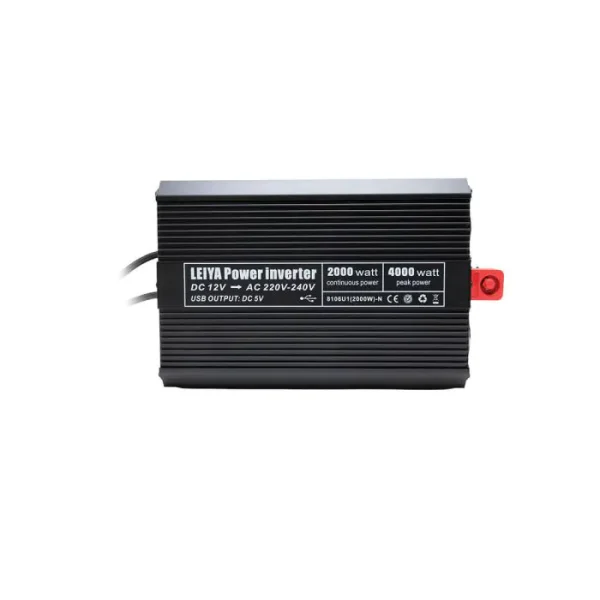 ממיר מתח לרכב 2000W מ-12V ל-220V