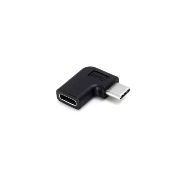 מתאם זווית 90° USB-C – תומך נתונים, טעינה ו־4K@60Hz