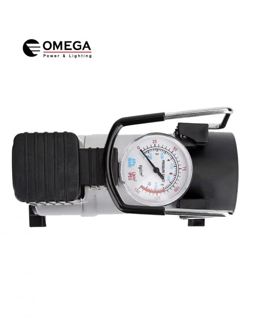 מדחס אוויר OMEGA 12V 150 PSI נייד עם שעון לחץ – תמונה 7