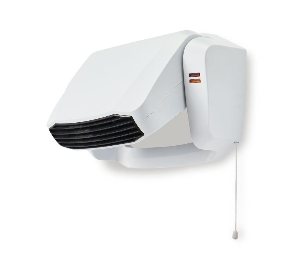 מפזר חום מתכוונן לאמבטיה לבן