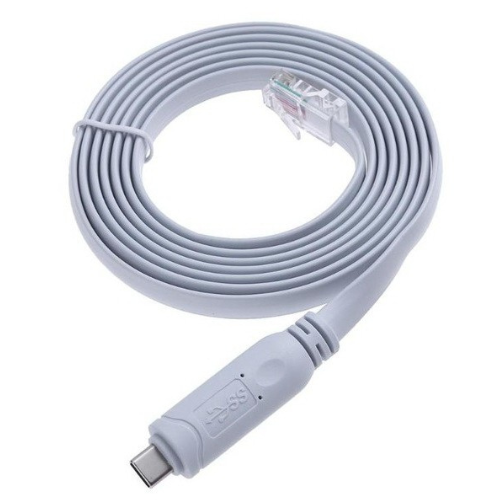 כבל קונסול לסיסקו USB-C ל-RJ45 באורך 1.8 מטר