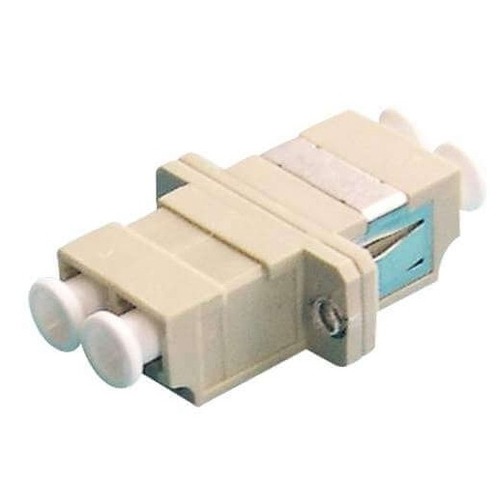 מתאם LC/UPC MM דופלקס נ - נ לפאנל, אפור