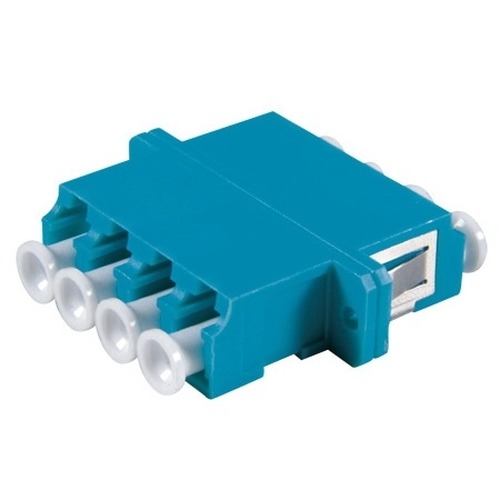 מתאם LC/UPC SM קוואד נ - נ לפאנל, כחול