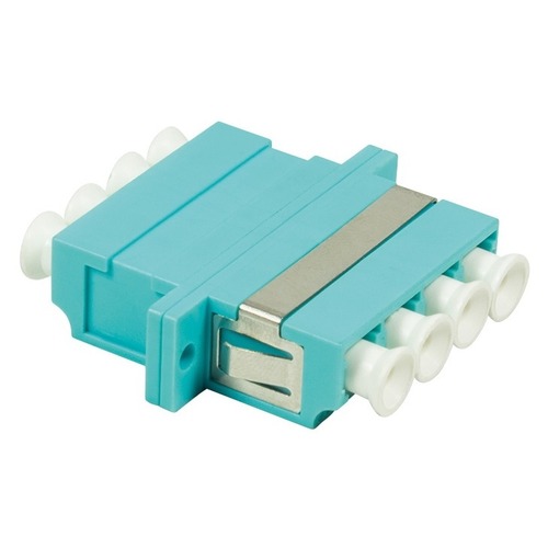 מתאם LC/UPC MM OM3 קוואד נ - נ לפאנל, טורקיז