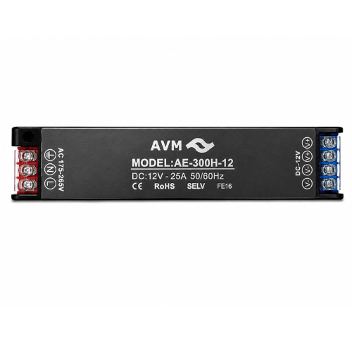 ספק כוח AVM ‏12V 300W 25A