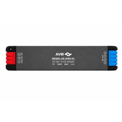 ספק כוח AVM ‏24V 200W 8.33A