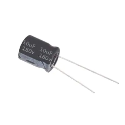קבל 10 יחידות באריזה  10uF 160V